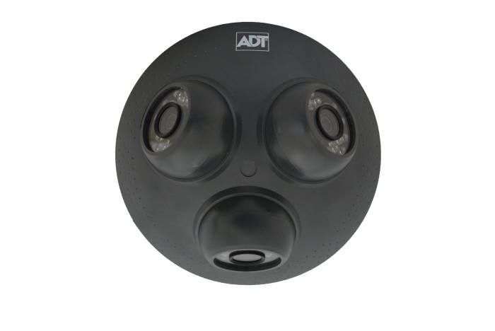 ADT캡스 `멀티뷰 3채널 카메라` (자료:ADT캡스)