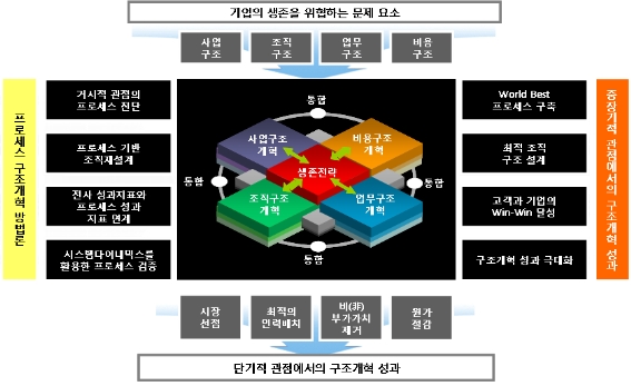[프로세스 구조개혁②]방안과 사례