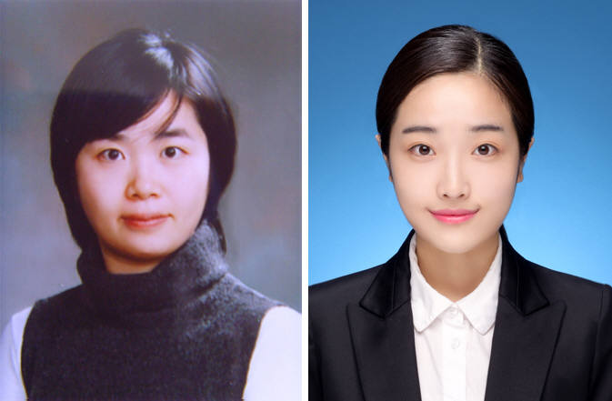 테라젠이텍스 정윤경 대리(왼쪽)와 최빛나 사원