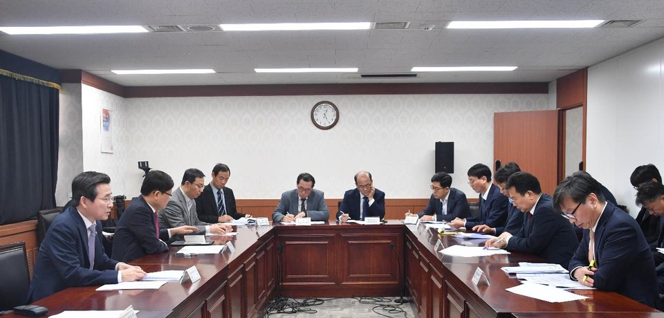40대 일자리 TF 관계부처 회의(사진제공=기획재정부)