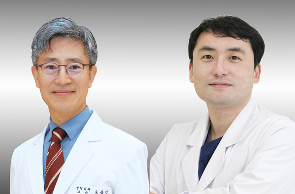 (사진 좌측부터) 고려대 구로병원 정형외과 오종건, 조재우 교수