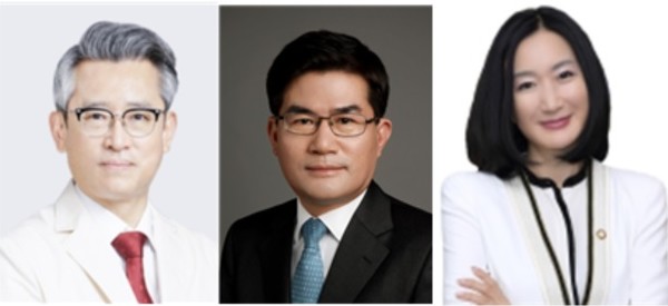 (왼쪽부터)권순용 서울성모병원 교수, 최희주 전 보건복지부 실장, 문정림 전 국회의원 사진/서울성모병원, 율촌, 네이버