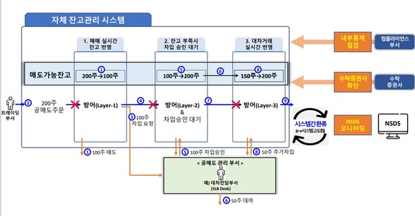 자체 자고 관리 시스템. 자료/금융감독원