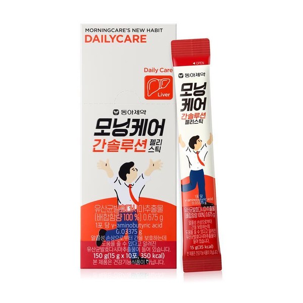 모닝케어 간솔루션 젤리스틱. 사진/동아제약