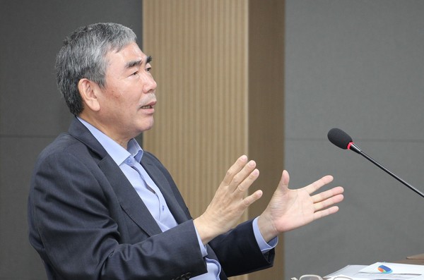 이관순 한국제약바이오협회 창립80주년기념사업 추진 미래비전위원장. 사진/제약바이오기자단