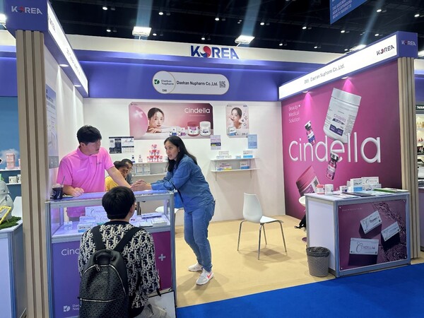 Cosmoprof CBE Asean Bangkok 2025 현장 모습. 사진/대한뉴팜