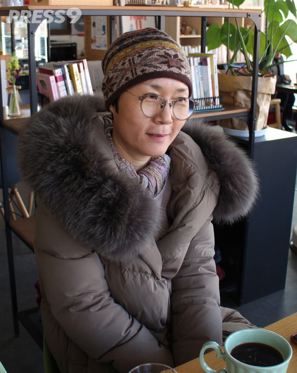 춘천영화제 김혜선 조직위원장 (사진=임준 기자)