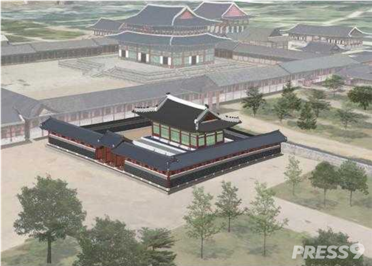계조당 권역 복원조감도(사진=문화재청)