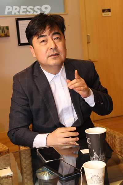 XR바이오테크 황창선 대표 (사진=임준 기자)