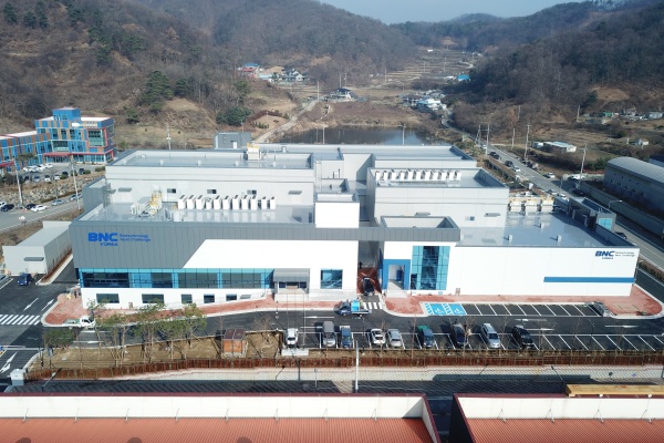 한국비엔씨 세종 공장. 사진/한국비엔씨